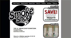 Desktop Screenshot of lilsmokeshop.com